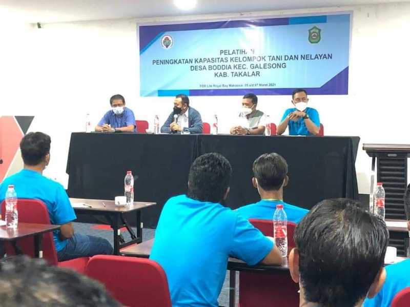 Bupati Hadiri Pelatihan Peningkatan Kapasitas Kelompok Tani dan Nelayan