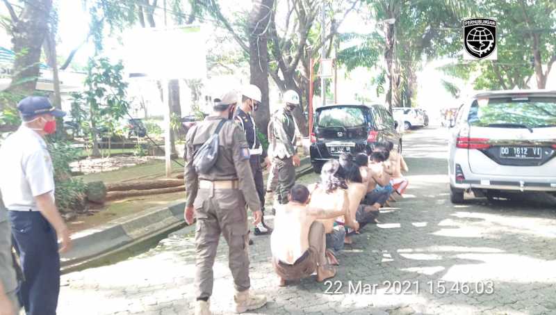 Massif Gelar Razia, Tim Terpadu Jaring 14 Pak Ogah