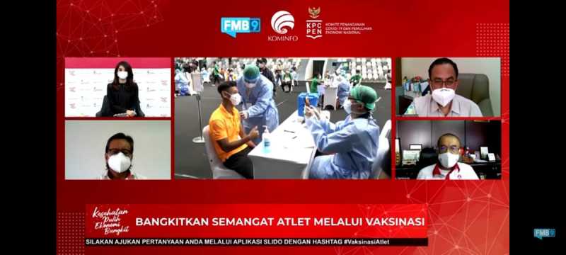 Vaksinasi Atlet Penting untuk Menjaga Semangat Juang di Kejuaraan Internasional