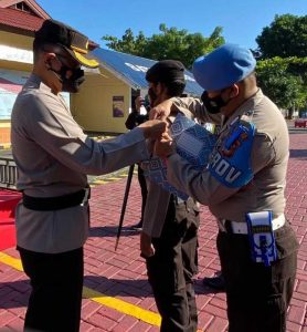 12.4 foto banta kapolres Kapolres Pimpin Apel Gelar Pasukan Operasi Keselamatan 2021, Ini Penegasannya