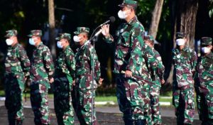 Jelang Ramadan, Lantamal VI Gelar Apel Gabung