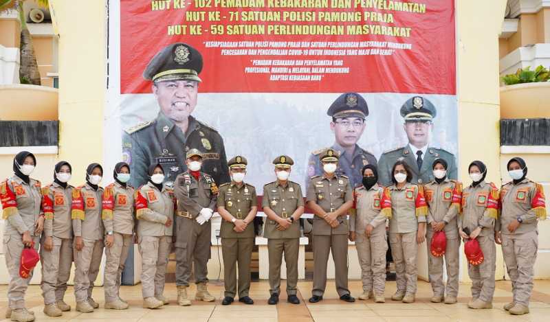 Bupati Ajak Satpol PP, Linmas, Damkar Responsif dan Proaktif