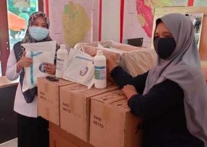 Pertama Kali, Selama Pandemi Covid-19 RS Puang Sabbe Dapat Bantuan APD