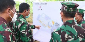 Wakasal Tinjau Lokasi Latihan Satdik 2 TNI AL di Makassar