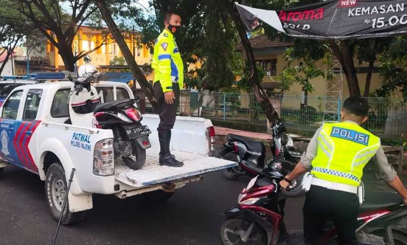 Antisipasi Balapan Liar, Satlantas Polres Majene Aktif Patroli