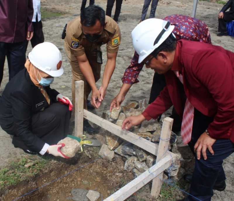 Letakkan Batu Pertama, Wabup Bilang, Auditorium ini Bukan Hanya Milik UMSi