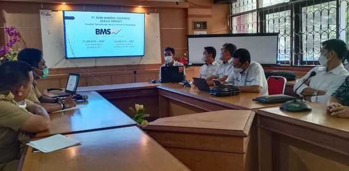 Dinas PUPR Luwu Dampingi PT. BMS Ekspose Kesesuaian RTRW di PUTR Sulsel