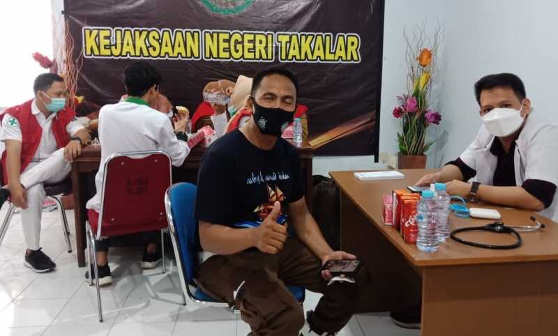 Puluhan Pegawai Kejari dan IDK Takalar Ikuti Vaksinasi Tahap Dua