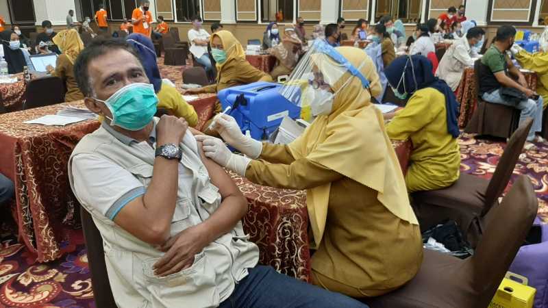 Yayasan Darma Bakti Sentosa Gelar Vaksinasi Covid-19 Diikuti 500 Peserta