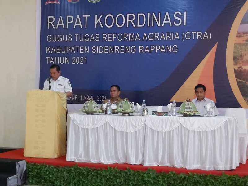 Mahmud Yusuf Buka Rakor Gugus Tugas Reforma Agraria, Ini Pesannya