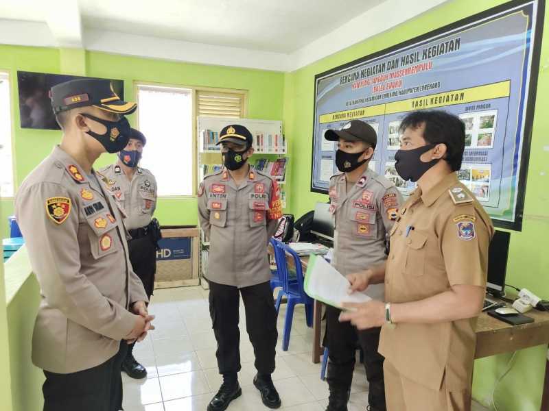 Kapolres Enrekang Lakukan Kunjungan dan Monitoring Kampung Tangguh Massenrempulu Balla Ewako di 3 lokasi