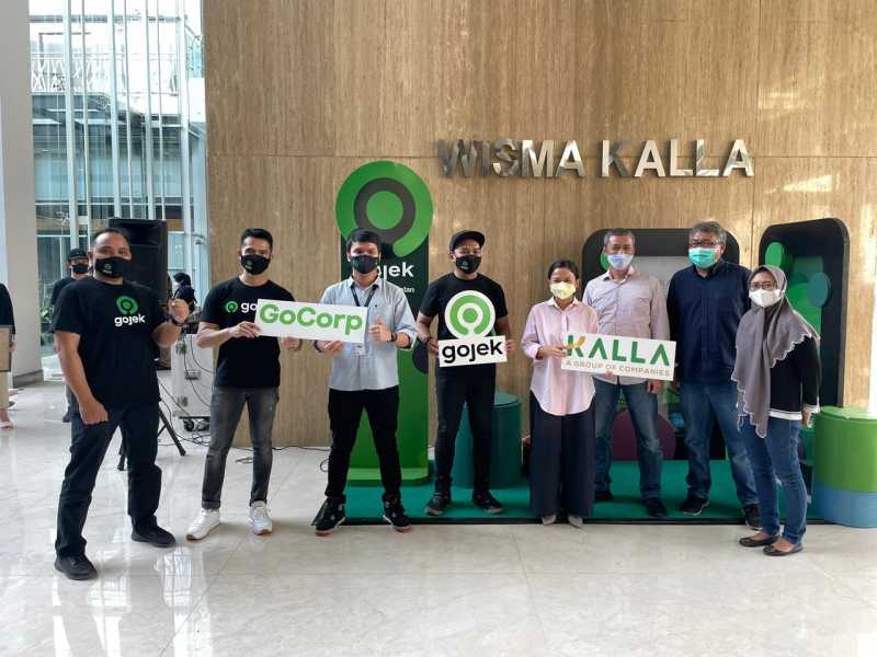 Kalla Group-Gojek Teken MoU Penggunaan Layanan GoCorp