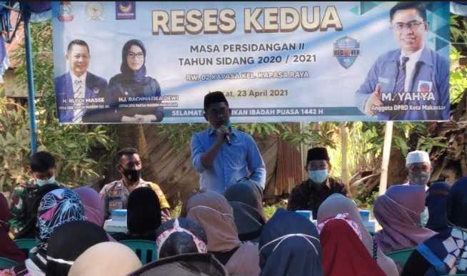 Anggota DPRD Makassar M Yahya Sampaikan Rumahnya Terbuka Terima Aspirasi