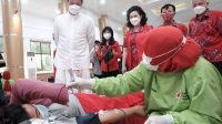 10.5 foto donor Aksi Donor Darah PSMTI Gowa Bantu PMI