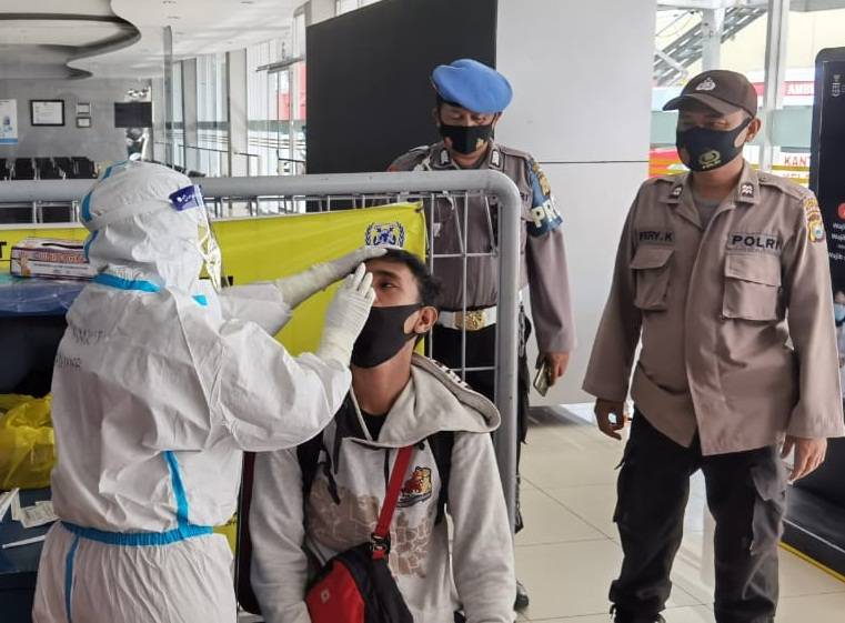 Polres Pelabuhan Rapid Antigen Gratis Panumpang Kapal