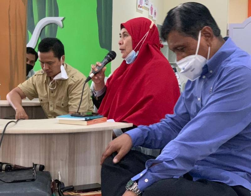Sejumah Tokoh  Apresiasi Talkshow ''Jadikan Buku Sahabat Keluarga''