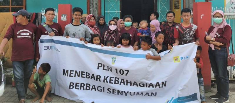 PLN 107 Tebar Kebahagiaan, Berbagi Senyuman
