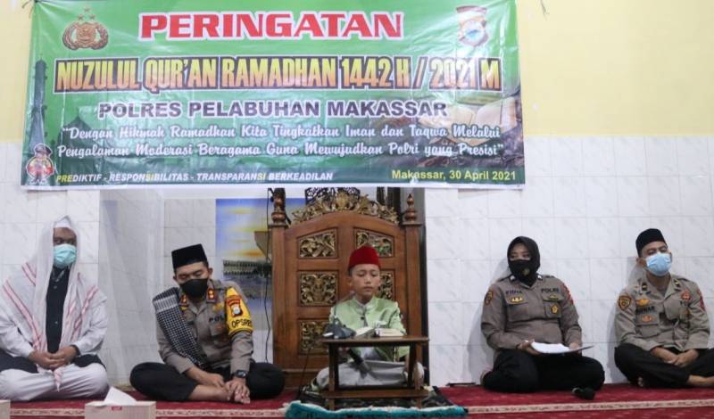 Polres Pelabuhan Peringati Nuzulul Qur'an, Ini Harapan Kapolres
