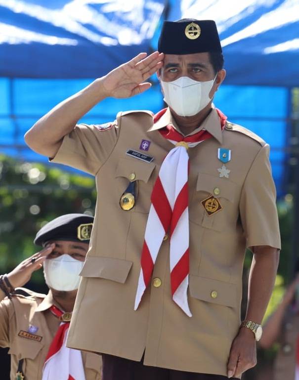 Wabup Saiful Arif Irup Peringatan Hardiknas di Selayar, Ini Harapannya