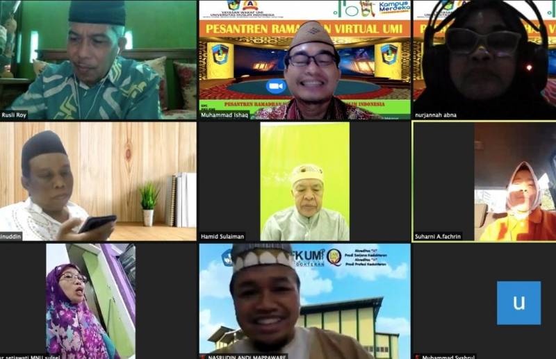 Pesantren Ramadhan Virtual UMI Bahas Puasa dan Kesehatan