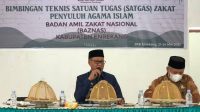 21.5 foto enrek bintek Buka Bintek Satgas Zakat Penyuluh Agama Islam, Ini Harapan Sekda Enrekang