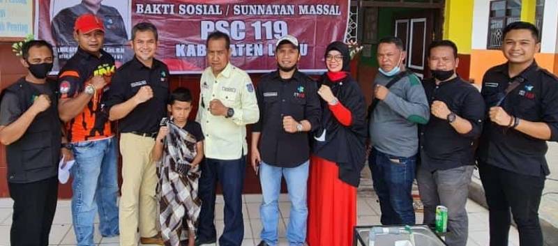 Sunnatan Gratis, PSC 119 Luwu Aktif Lakukan Kegiatan Sosial