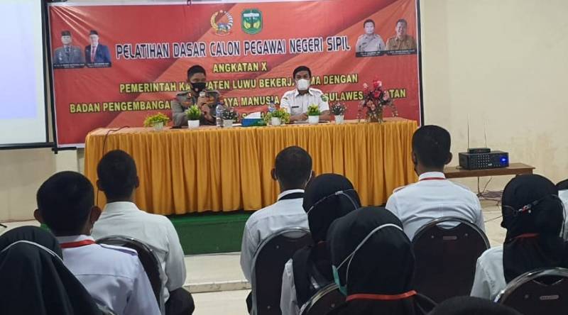 Hadiri Pelatihan Dasar CPNS Angkatan X yang Digelar BKPSDM, Ini Harapan Kapolres