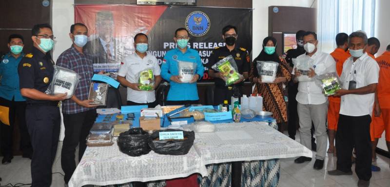 BNNP Ungkap Home Industri Ganja Sintetis