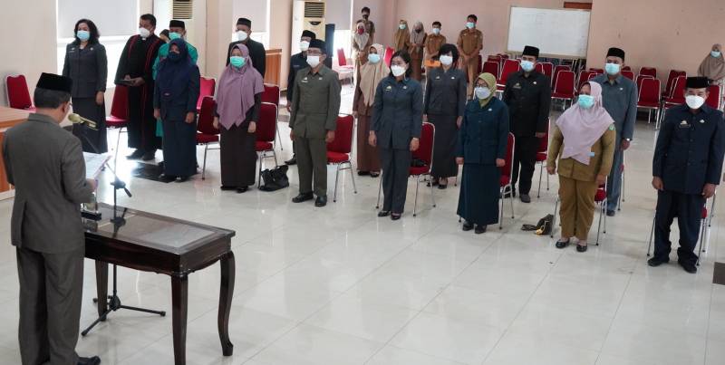 Sekda Luwu Timur Lantik Puluhan Pejabat Fungsional