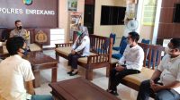 Sukseskan PDPB, KPU dan Kapolres Enrekang Siap Bersinergi