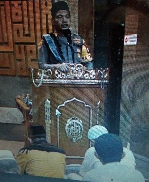 Safari Ramadan di Masjid Jamaatul Huda, AKBP Kadarislam Imbau Warga Jangan Mudik
