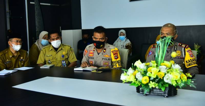 Antisipasi Penyebaran Covid-19, Pemkab -TNI dan Polri Segera Penyekatan Larangan Mudik