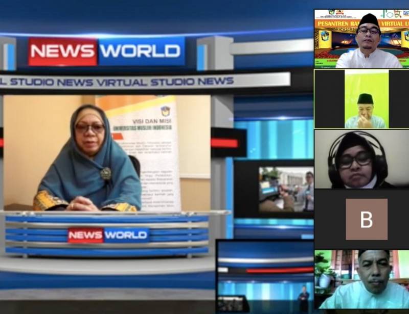 Pesantren Ramadan Virtual UMI Bahas Meraih Taqwa dan Menggapai Fitrah