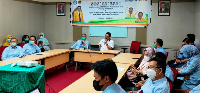 Sosialisasi MBKM, WR I UNM Dorong Lahirnya Kurikulum Khusus di FE dan Bisnis