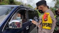6.5 foto enrek cek Kapolres - Forkopimda Cek Kesiapan Pos Penyekatan Mudik di Kecamatan Alla