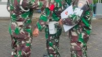 6.5 foto lanta pomal Dukung Larangan Mudik, Pomal Lantamal VI Apel Khusus Pam Lebaran