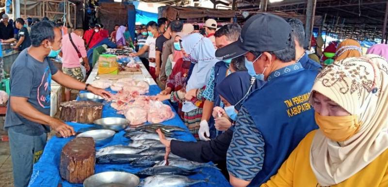 Hasil Uji Cepat Terhadap 21 Sampel Memenuhi Syarat Konsumsi