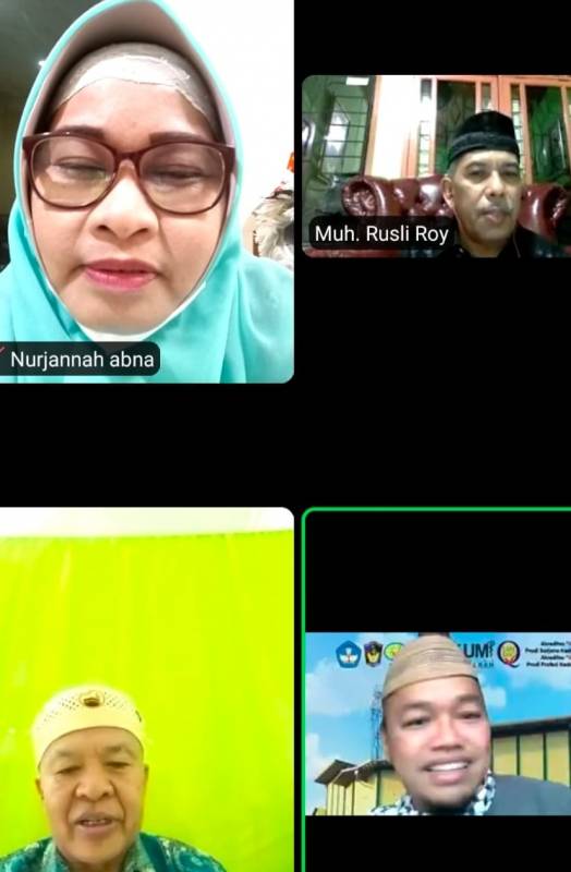 Pesantren Ramadan Virtual UMI Bahas Pentingnya Etos Kerja