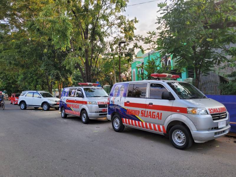 Launching Sijagai, 27 Mobil Puskesmas Pawai Keliling Pangkep