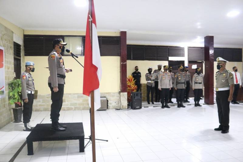 Memasuki Masa Purna Bakti, Aiptu Salehuddin Naik Pangkat Jadi Ipda