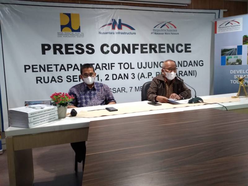 Mulai 8 Mei 2021, Jalan Tol Ujung Pandang Seksi 1,2, dan 3 Resmi Terapkan Tarif Baru