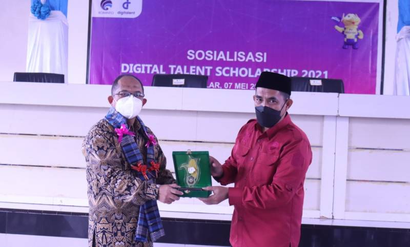 Buka Digital Talent Scholarship 2021, Wabup Takalar Harap Tingkatkan Kualitas Digital Masyarakat