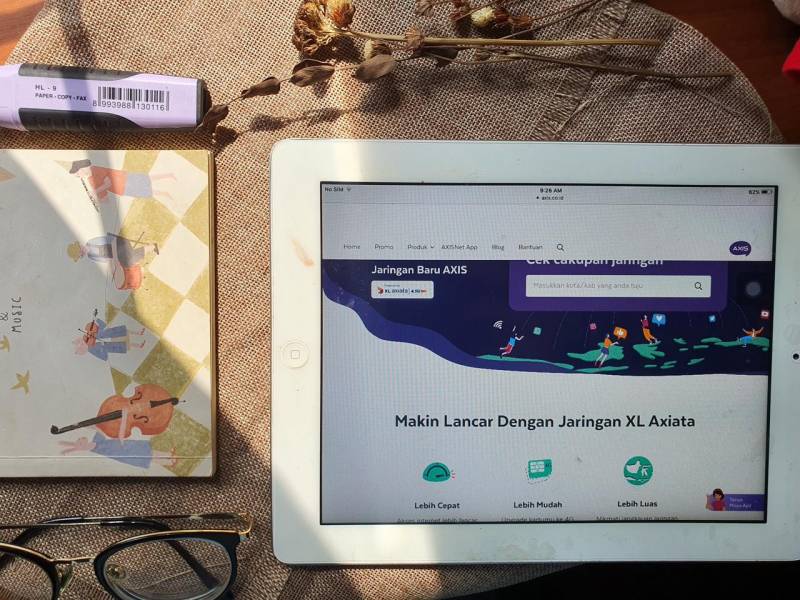 Belajar Tetap Lancar Lewat layar #KenapaNggak