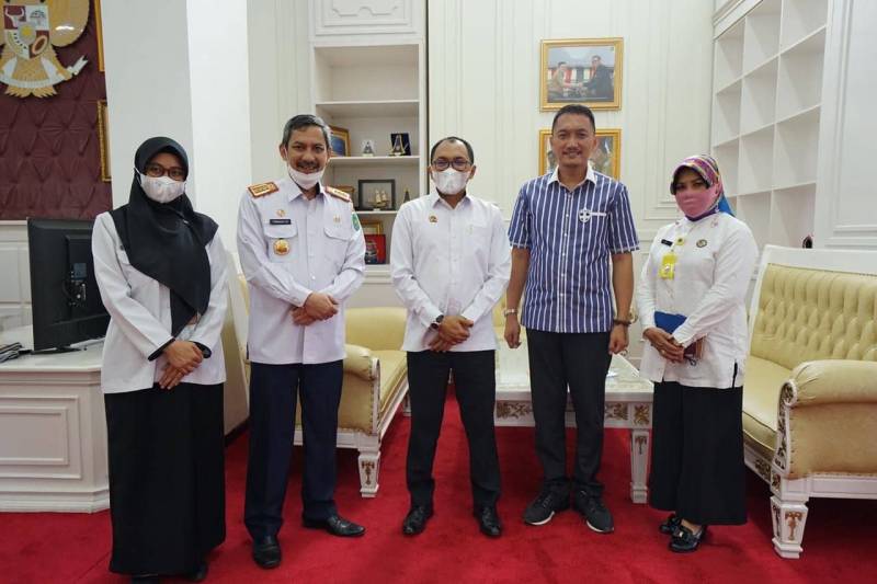 Kepala Pertanahan Palopo Bertemu Walikota 
