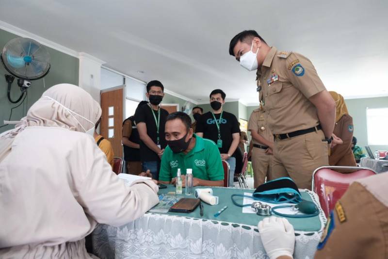 Pemkab Gowa Gandeng Grab Vaksinasi Covid-19 