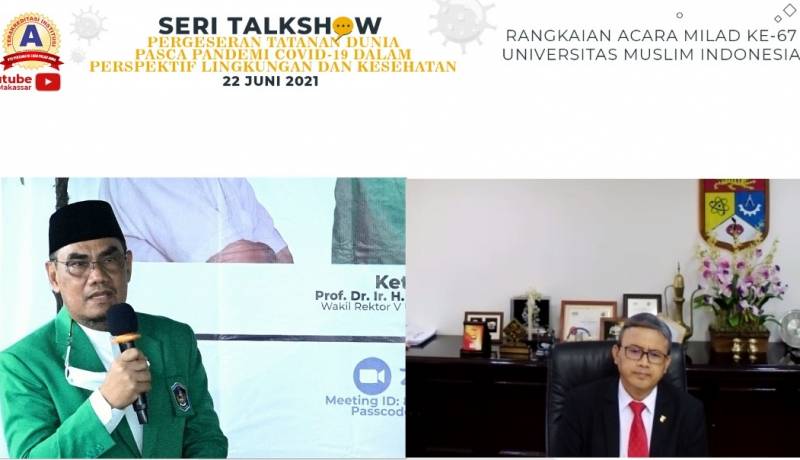 Hadirkan Vice Concellor University Kebangsaan Malaysia, UMI Talkshow di Graha Pena