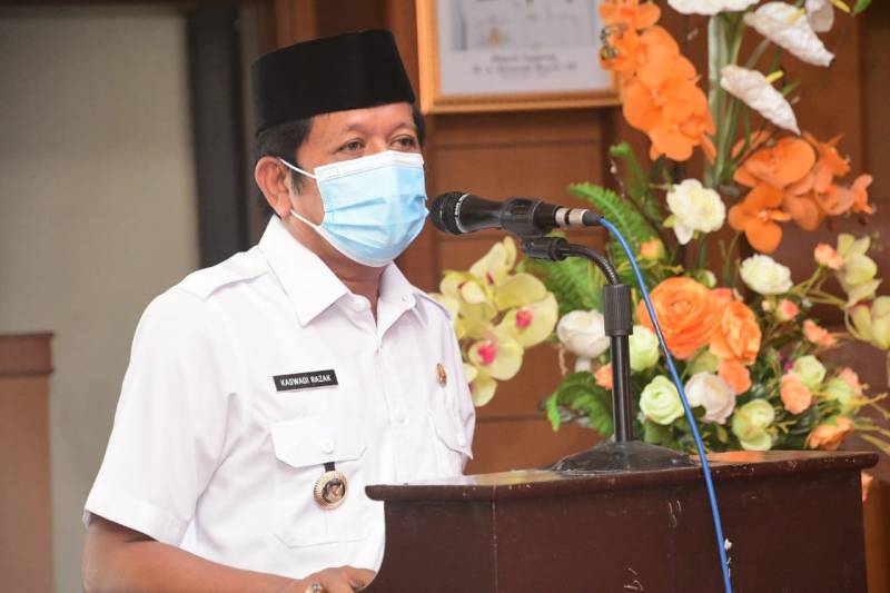 Lepas Kafilah Soppeng, Kaswadi Berikan Motivasi