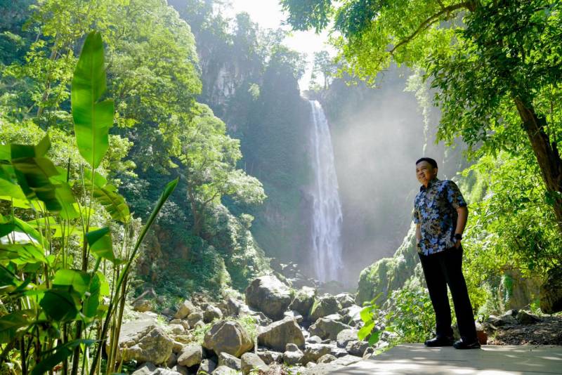 Disuntik Rp2 Miliar, Air Terjun Bissappu Dilengkapi Jembatan Penghubung