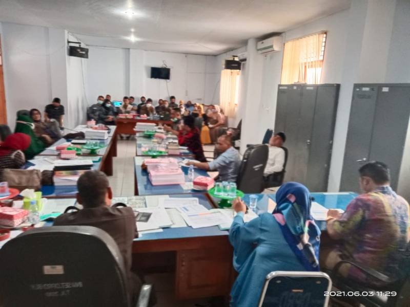 Komisi D DPRD RDP Dinas Sosial, Bahas Penyaluran Sembako