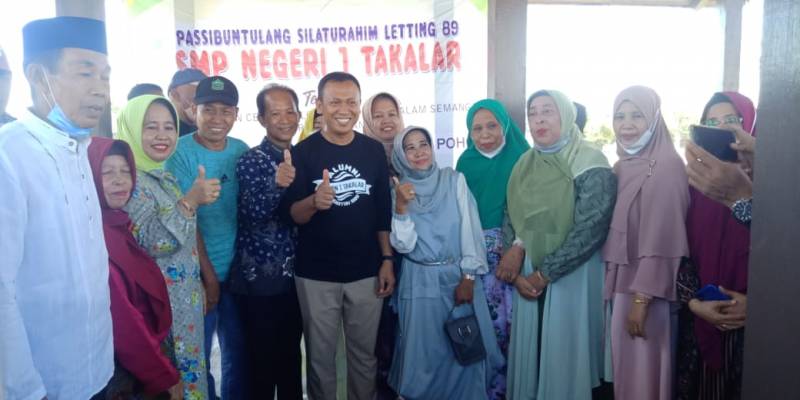 Reuni Alumni Angkatan 89 SMP Negeri 1 Takalar, Bupati Syamsari Kitta Bikin Para Guru Bangga